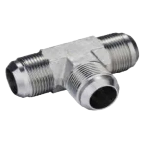 JIC MALE 74 DEGREE CONE TEE ADPTER 304/316/316L STAINLESS STEEL CARBON STEEL BRASS HYDRAULIC FITTINGS