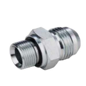 JIC MALE 74 DEGREE CONE/METRIC MALE CAPTIVE SEAL ADPTER 304/316/316L STAINLESS STEEL CARBON STEEL BRASS HYDRAULIC FITTINGS