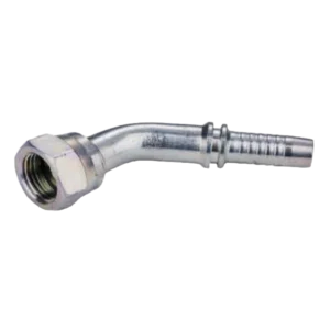 45 DEGREE BSP FEMALEF FLAT SEAT SWAGED HOSE FITTING 304/316/316L STAINLESS STEEL CARBON STEEL BRASS HYDRAULIC FITTINGS
