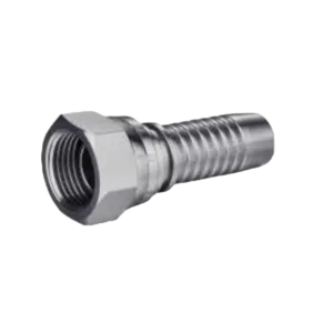 BSPP FEMALE 60 DEGREE CONE SWAGED HOSE FITTING 304/316/316L STAINLESS STEEL CARBON STEEL BRASS HYDRAULIC FITTINGS
