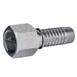 JIC FEMALE 74 DEGREE CONE SEATSAE JJ514 SWAGED HOSE FITTING 304/316/316L STAINLESS STEEL CARBON STEEL BRASS HYDRAULIC FITTINGS
