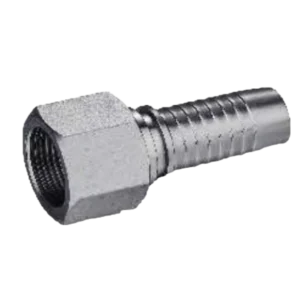 JIC FEMALE 74 DEGREE CONE SEAT DOUBLE HEXAGON SAE J514 SWAGED HOSE FITTING 304/316/316L STAINLESS STEEL CARBON STEEL BRASS HYDRAULIC FITTINGS