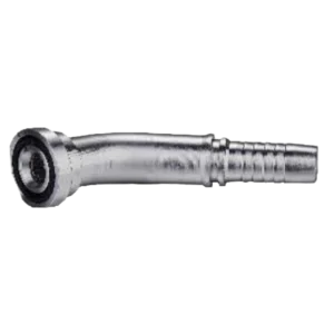 45 DEGREE SAE FLANGE 3000 PSI IS012151-3-SAE J516 SWAGED HOSE FITTING 304/316/316L STAINLESS STEEL CARBON STEEL BRASS HYDRAULIC FITTINGS