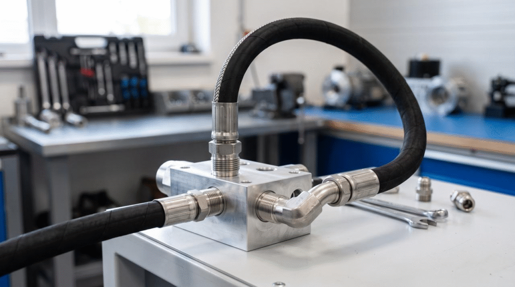 image Stainless Steel JIC Fittings: Features, Sizes, and Hydraulic Applications