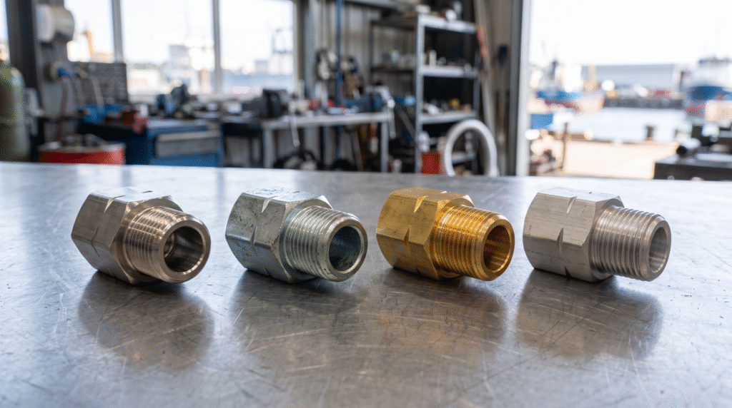 Marine Hydraulic Fittings: A Practical Materials, Types, and Selection Guide