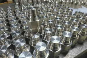 Stainless steel hydraulic hose fittings manufactured at Kaitu Fitting factory, Eaton standard hydraulic pipe connectors for hydraulic systems