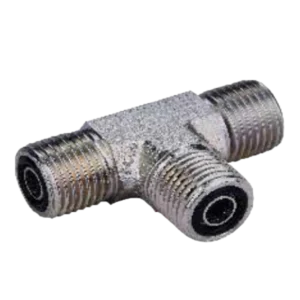 METRIC MALE O-RING TEE ADPTER 304/316/316L STAINLESS STEEL CARBON STEEL BRASS HYDRAULIC FITTINGS
