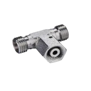 BRANCH TEE FITTINGS WITH SWIVEL NUT ADPTER 304/316/316L STAINLESS STEEL CARBON STEEL BRASS HYDRAULIC FITTINGS
