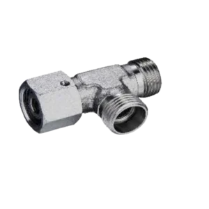 RUN TEE FITTINGS WITH SWIVEL NUT ADPTER 304/316/316L STAINLESS STEEL CARBON STEEL BRASS HYDRAULIC FITTINGS