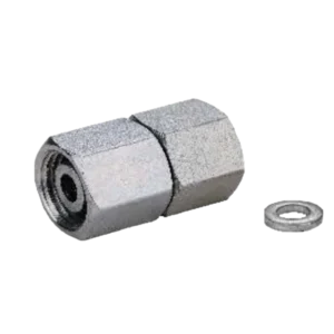 BSPP PRESSURE GAUGE CONNECTOR WITH COPPER SEALING RING ADPTER 304/316/316L STAINLESS STEEL CARBON STEEL BRASS HYDRAULIC FITTINGS