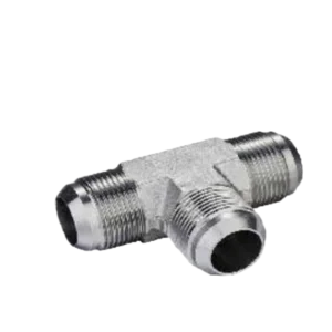 METRIC MALE 74 DEGREE CONE TEE ADPTER 304/316/316L STAINLESS STEEL CARBON STEEL BRASS HYDRAULIC FITTINGS