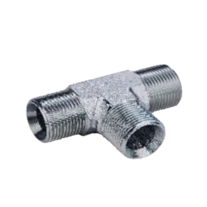 BSPP MALE 6O DEGREE SEAT TEE ADPTER 304/316/316L STAINLESS STEEL CARBON STEEL BRASS HYDRAULIC FITTINGS
