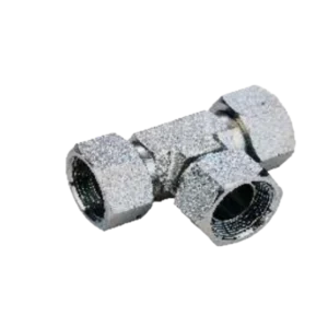 BSPP FEMALE 6O DEGREE CONE TEE ADPTER 304/316/316L STAINLESS STEEL CARBON STEEL BRASS HYDRAULIC FITTINGS