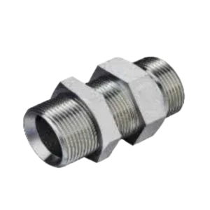 BSPP MALE 60 DEGREE SEAT BULKHEAD ADPTER 304/316/316L STAINLESS STEEL CARBON STEEL BRASS HYDRAULIC FITTINGS