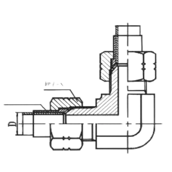 90 DEGREE ELBOW JIC MALE 74 DEGREE CONE ADPTER 304/316/316L STAINLESS STEEL CARBON STEEL BRASS HYDRAULIC FITTINGS