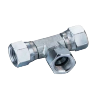 JIC FEMALE 74 DEGREE SEAT TEE ADPTER 304/316/316L STAINLESS STEEL CARBON STEEL BRASS HYDRAULIC FITTINGS
