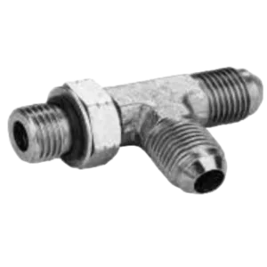 JIC MALE 74 DEGREE CONE/SAE O-RING BOSS L-SERIES ISO11926-3 RUN TEE ADPTER 304/316/316L STAINLESS STEEL CARBON STEEL BRASS HYDRAULIC FITTINGS
