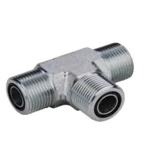 ORFS MALE O-RING TEE ADPTER 304/316/316L STAINLESS STEEL CARBON STEEL BRASS HYDRAULIC FITTINGS
