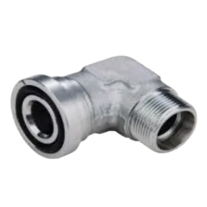 90 DEGREE ELBOW METRIC MALE BITE TYPE/L-SERIES FLANGE ISO6162-1 ADPTER 304/316/316L STAINLESS STEEL CARBON STEEL BRASS HYDRAULIC FITTINGS