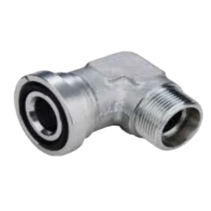 90 DEGREE ELBOW METRIC MALE BITE TYPE/H-SERIES FLANGE ISO6162-2 ADPTER 304/316/316L STAINLESS STEEL CARBON STEEL BRASS HYDRAULIC FITTINGS