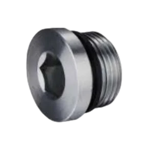 METRIC MALE CAPTIVE SEAL HOLLOW HEX PLUG ADPTER 304/316/316L STAINLESS STEEL CARBON STEEL BRASS HYDRAULIC FITTINGS