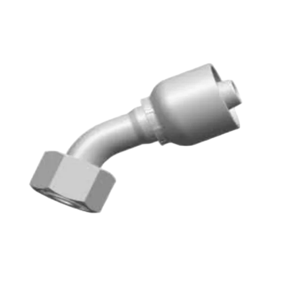 45 DEGREE METRIC FEMALE 24 DEGREE CONE O-RING L.T.DIN3865 ONE PIECE FITTING 304/316/316L STAINLESS STEEL CARBON STEEL BRASS HYDRAULIC FITTINGS