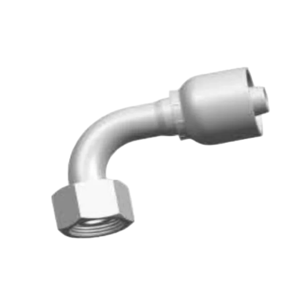 90 DEGREE METRIC FEMALE 24 DEGREE CONE O-RING L.T IS012151-2---DIN3865 ONE PIECE FITTING 304/316/316L STAINLESS STEEL CARBON STEEL BRASS HYDRAULIC FITTINGS