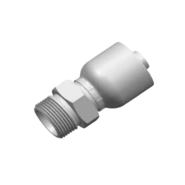 METRIC MALE 24 DEGREE CONE SEAT H.T.DIN3853 ONE PIECE FITTING 304/316/316L STAINLESS STEEL CARBON STEEL BRASS HYDRAULIC FITTINGS