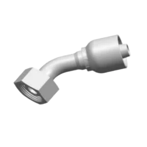 45 DEGREE METRIC FEMALE 24 DEGREE CONE O-RING H.T.DIN3865 ONE PIECE FITTING 304/316/316L STAINLESS STEEL CARBON STEEL BRASS HYDRAULIC FITTINGS