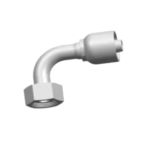 90 DEGREE METRIC FEMALE 24 DEGREE CONE O-RING H.T.DIN3865 ONE PIECE FITTING 304/316/316L STAINLESS STEEL CARBON STEEL BRASS HYDRAULIC FITTINGS