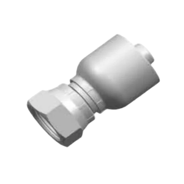 JIC FEMALE 74 DEGREE CONE SEAT ONE PIECE FITTING 304/316/316L STAINLESS STEEL CARBON STEEL BRASS HYDRAULIC FITTINGS