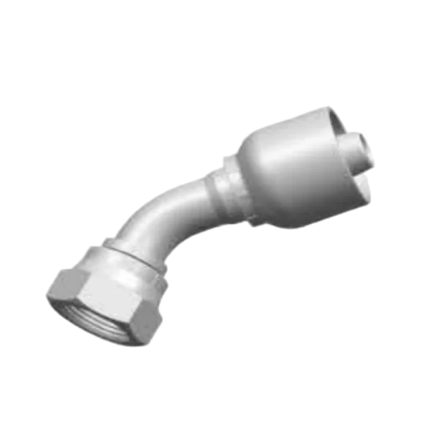 45 DEGREE JIC FEMALE 74 DEGREE CONE SEAT ONE PIECE FITTING 304/316/316L STAINLESS STEEL CARBON STEEL BRASS HYDRAULIC FITTINGS