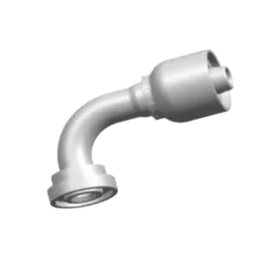 90 DEGREE SAE FLANGE 3000 PSI ONE PIECE FITTING 304/316/316L STAINLESS STEEL CARBON STEEL BRASS HYDRAULIC FITTINGS