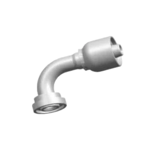 90 DEGREE SAE FLANGE 6000 PSI ONE PIECE FITTING 304/316/316L STAINLESS STEEL CARBON STEEL BRASS HYDRAULIC FITTINGS