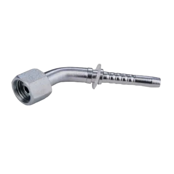45 DEGREE METRIC FEMALE MULTISEAL SWAGED HOSE FITTING 304/316/316L STAINLESS STEEL CARBON STEEL BRASS HYDRAULIC FITTINGS