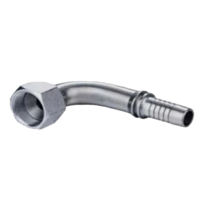 90 DEGREE GB METRIC FEMALE 74 DEGREE CONE SEAT SWAGED HOSE FITTING 304/316/316L STAINLESS STEEL CARBON STEEL BRASS HYDRAULIC FITTINGS