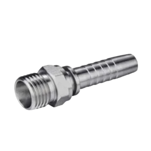 METRIC MALE 24 DEGREE CONE SEAT L.T.DIN 3853.T. SWAGED HOSE FITTING 304/316/316L STAINLESS STEEL CARBON STEEL BRASS HYDRAULIC FITTINGS