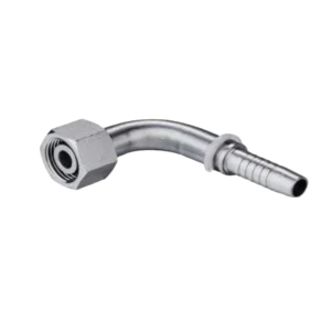 90 DEGREE METRIC FEMALE 24 DEGREE CONE O-RING L.T.ISO12151-2-DIN3865 SWAGED HOSE FITTING 304/316/316L STAINLESS STEEL CARBON STEEL BRASS HYDRAULIC FITTINGS