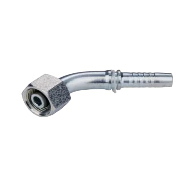 45 DEGREE METRIC FEMALE 24 DEGREE CONE O-RING H.T.DIN3865 SWAGED HOSE FITTING 304/316/316L STAINLESS STEEL CARBON STEEL BRASS HYDRAULIC FITTINGS