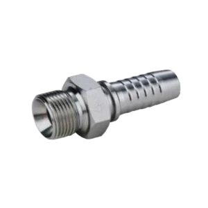BSPP MALE DOUBLE  60 DEGREE CONE SEAT BONDED SEAL SWAGED HOSE FITTING 304/316/316L STAINLESS STEEL CARBON STEEL BRASS HYDRAULIC FITTINGS