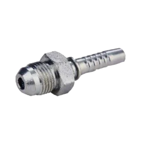 JIC MALE 74 DEGREE CONE SWAGED HOSE FITTING 304/316/316L STAINLESS STEEL CARBON STEEL BRASS HYDRAULIC FITTINGS
