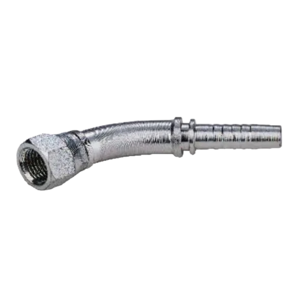 45 DEGREE JIC FEMALE 74 DEGREE CONE SEATSAE J514 SWAGED HOSE FITTING 304/316/316L STAINLESS STEEL CARBON STEEL BRASS HYDRAULIC FITTINGS