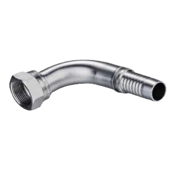 90 DEGREE JIC FEMALE 74 DEGREE CONE SEATSAE J514 SWAGED HOSE FITTING 304/316/316L STAINLESS STEEL CARBON STEEL BRASS HYDRAULIC FITTINGS