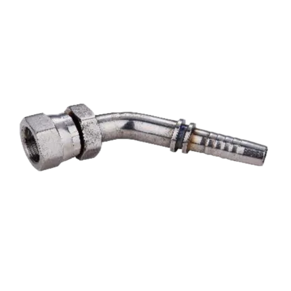 45 DEGREE JIS GAS FEMALE 6O DEGREE CONE SEAT JIS B8363 SWAGED HOSE FITTING 304/316/316L STAINLESS STEEL CARBON STEEL BRASS HYDRAULIC FITTINGS