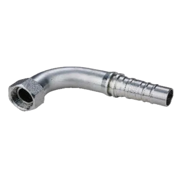90 DEGREE BSPP FEMALE 60 DEGREE CONE SWAGED HOSE FITTING 304/316/316L STAINLESS STEEL CARBON STEEL BRASS HYDRAULIC FITTINGS