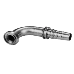 90 DEGREE SAE FLANGE 3000 PSI SWAGED HOSE FITTING 304/316/316L STAINLESS STEEL CARBON STEEL BRASS HYDRAULIC FITTINGS
