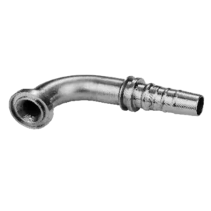 90 DEGREE SAE FLANGE 6000 PSI SWAGED HOSE FITTING 304/316/316L STAINLESS STEEL CARBON STEEL BRASS HYDRAULIC FITTINGS