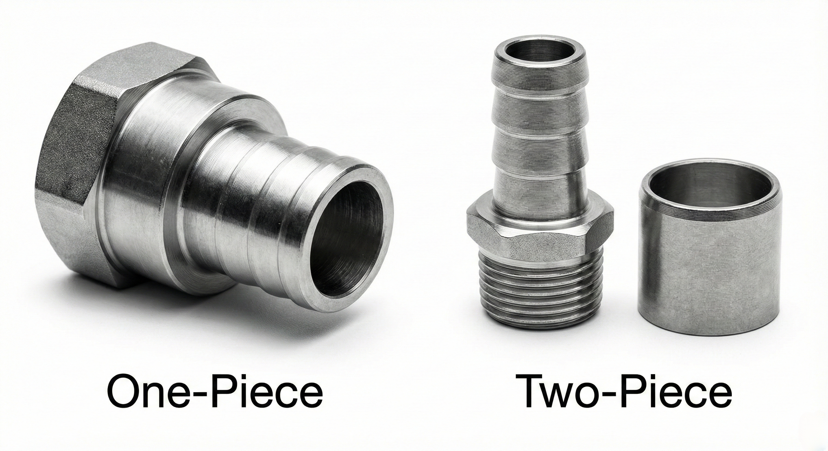 One-Piece vs. Two-Piece Hydraulic Fittings: Cost & Durability Analysis
