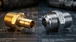Brass vs Stainless Steel Fittings: Differences in Strength, Corrosion, and Applications
