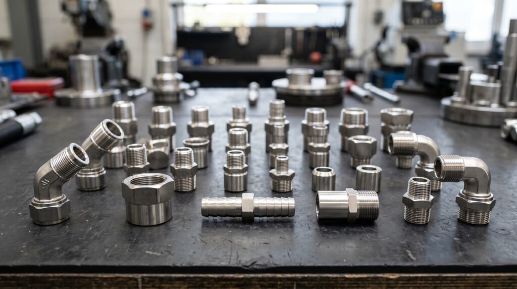 Stainless Steel Hydraulic Fittings: Types, Materials, and Applications for Reliable Fluid Power Systems